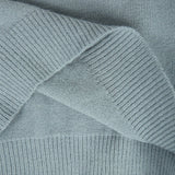 Patterned Knit Sweater with Crew Neck