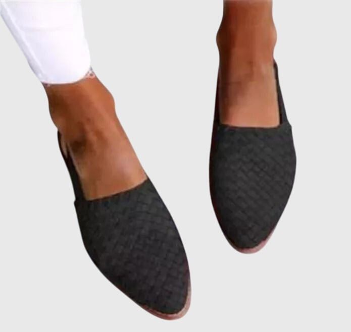Madeleine | Woven Slip-On Sandals Women Casual Comfortable