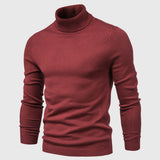 Men's Turtleneck Slim-Fit Long Sleeve Sweater
