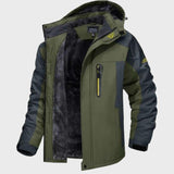 Hooded Fleece Jacket with Full-Zip Closure
