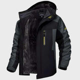 Hooded Fleece Jacket with Full-Zip Closure