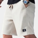Men's Waffle Knit Drawstring Shorts