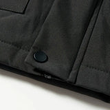 Fleece Hooded Jacket with Cargo Pockets