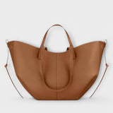 Oversized Shoulder Tote Bag with Drawstring