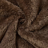 Faux Fur Lined Hooded Jacket with Zip Front and Patch Pockets