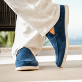 Men's Suede Slip-On Loafers