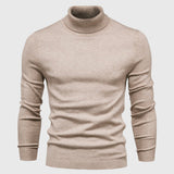 Men's Turtleneck Slim-Fit Long Sleeve Sweater