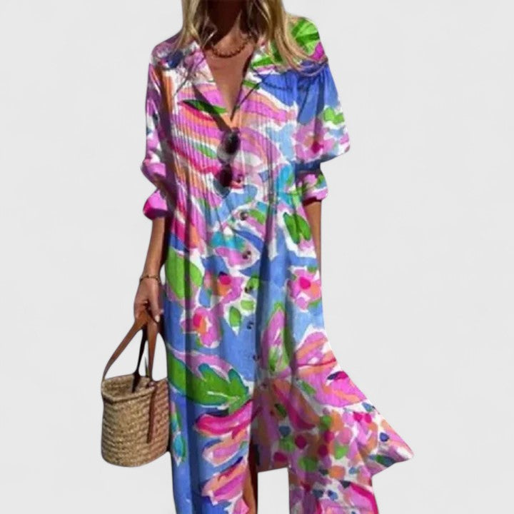 Colette | Casual Button Shirt Dress Women Summer Lightweight Relaxed