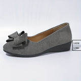 Bow Detail Ballet Flats with Round Toe