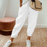 Noemie | Linen Jogger Pants Women Summer Relaxed Casual