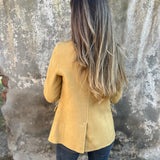 Women's Blazer – Single-Button Notched Lapel Jacket for Office and Smart Casual Wear