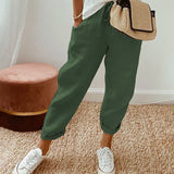 Noemie | Linen Jogger Pants Women Summer Relaxed Casual