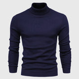 Men's Turtleneck Slim-Fit Long Sleeve Sweater