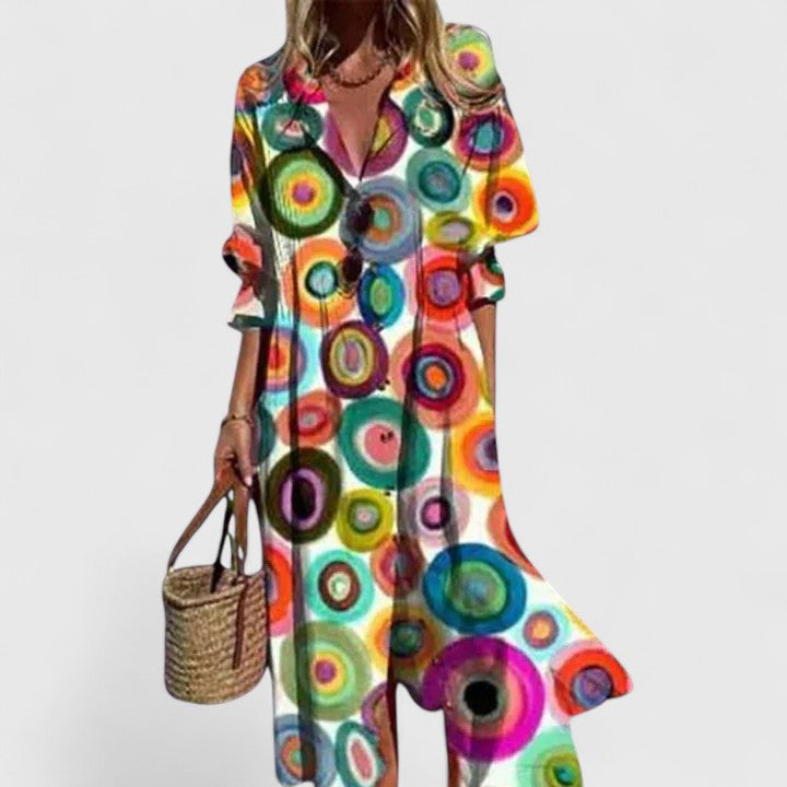 Colette | Casual Button Shirt Dress Women Summer Lightweight Relaxed