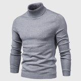 Men's Turtleneck Slim-Fit Long Sleeve Sweater