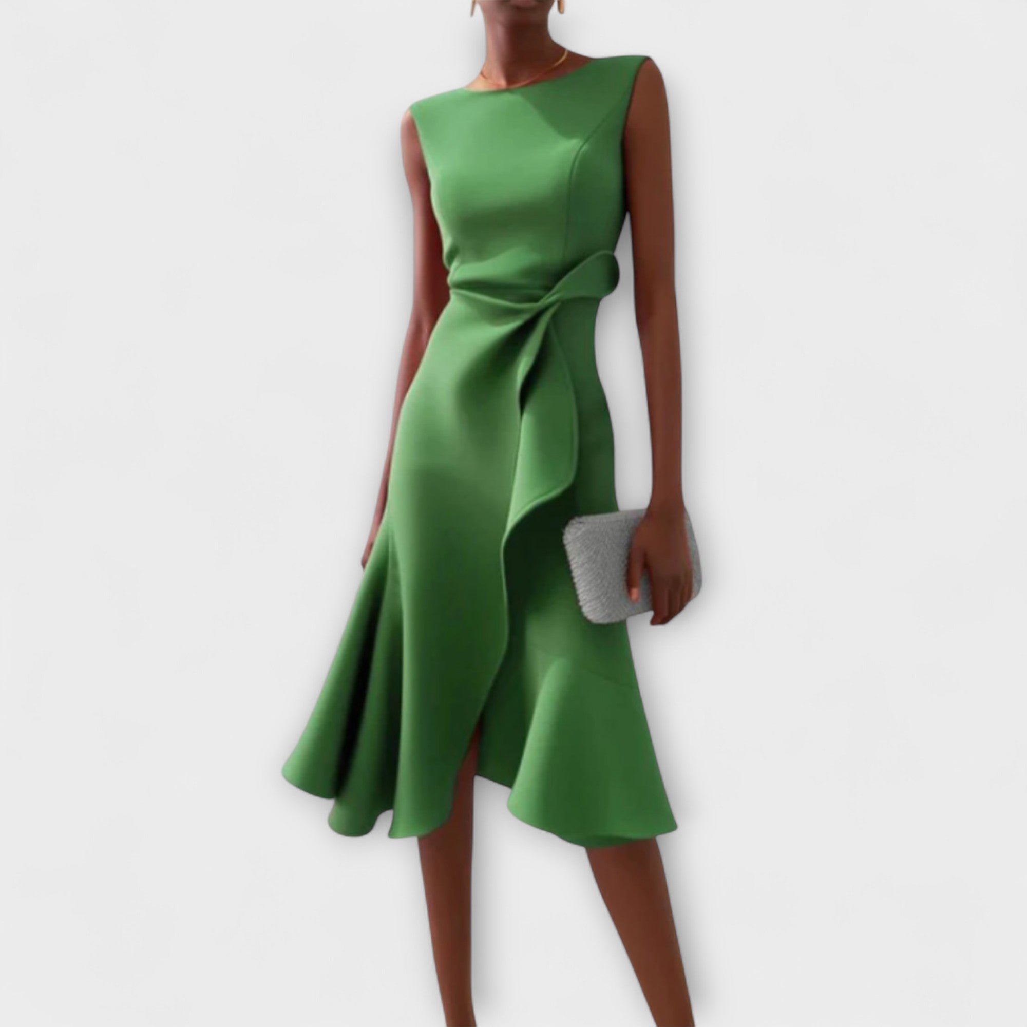 Juliette | Elegant Sleeveless Midi Dress Women Summer Fitted