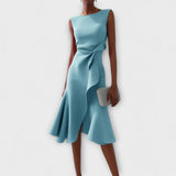 Juliette | Elegant Sleeveless Midi Dress Women Summer Fitted