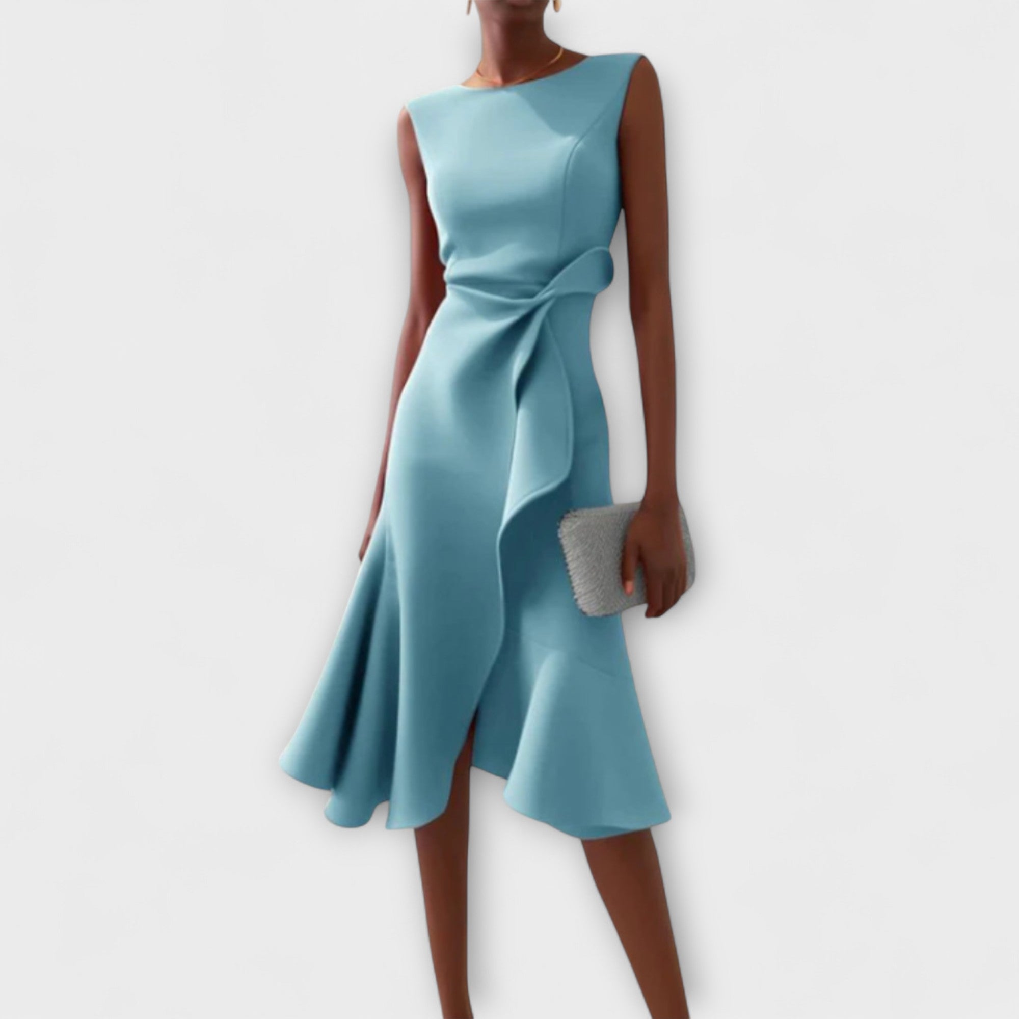 Juliette | Elegant Sleeveless Midi Dress Women Summer Fitted