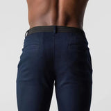Men's Slim-Fit Trousers with Stretch