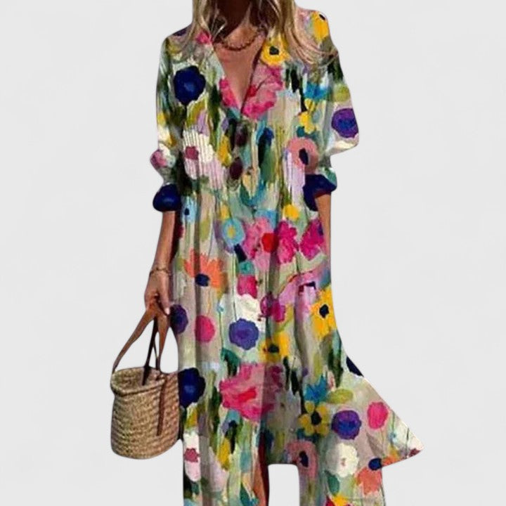 Colette | Casual Button Shirt Dress Women Summer Lightweight Relaxed