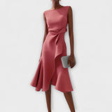 Juliette | Elegant Sleeveless Midi Dress Women Summer Fitted