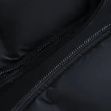 Oversized Hooded Puffer Jacket with Zip Front