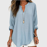 Liora | Casual Loose Blouse Women Summer Relaxed Everyday Top