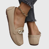 Ysaline | Elegant Classic Chain Loafers Women Slip-On Shoes