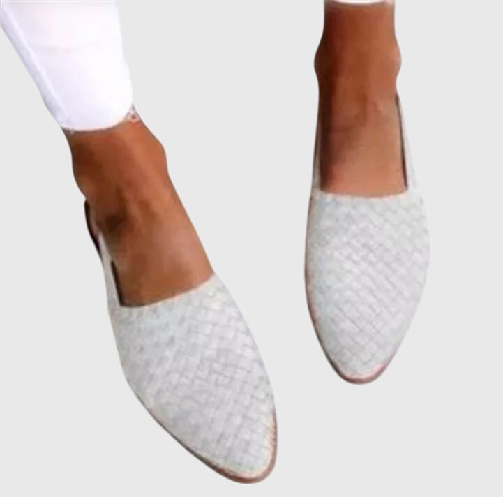 Madeleine | Woven Slip-On Sandals Women Casual Comfortable