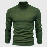 Men's Turtleneck Slim-Fit Long Sleeve Sweater