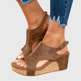 Claire | Minimalist Comfortable Wedge Sandals Women Summer