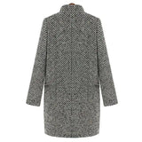 Oversized Longline Wool Blazer Coat