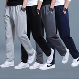 Straight-Leg Jogger Pants with Drawstring Waist