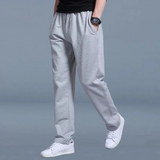 Straight-Leg Jogger Pants with Drawstring Waist