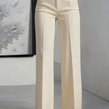 High-Waisted Wide-Leg Trousers Women
