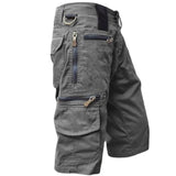 Men’s Cargo Shorts with Zip Pockets