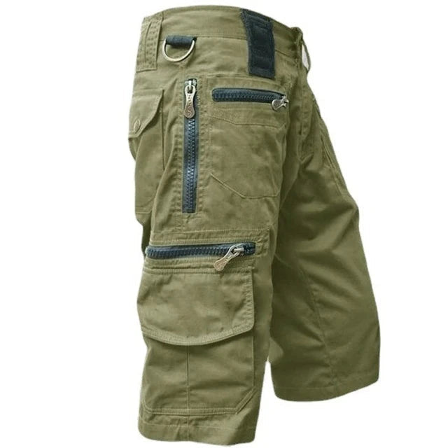 Men’s Cargo Shorts with Zip Pockets
