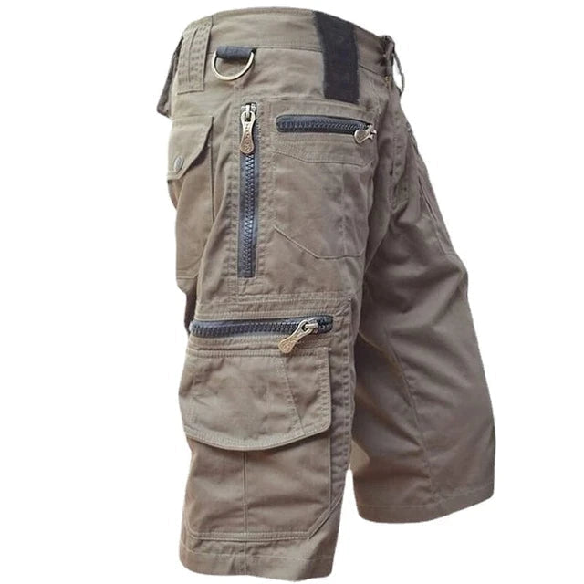 Men’s Cargo Shorts with Zip Pockets