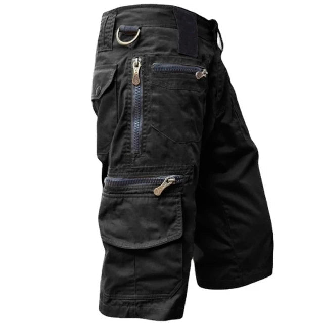 Men’s Cargo Shorts with Zip Pockets
