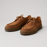 Suede Lace-Up Shoes with Crepe Sole