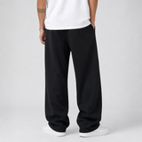 Wide-Leg Sweatpants with Drawstring Waist