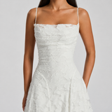 Floral Lace Spaghetti Strap Maxi Dress Women