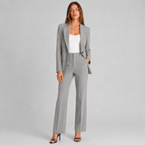 Two-Piece Peak Lapel Blazer & Trouser Suit