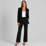 Two-Piece Peak Lapel Blazer & Trouser Suit