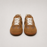 Low-Top Sneakers with Color Block and Round Toe
