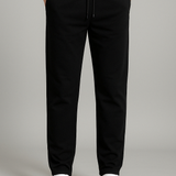 Straight-Leg Jogger Pants with Drawstring Waist