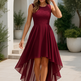 Sleeveless Floral Lace Midi Dress