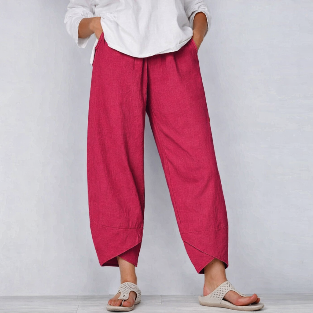 Adeline | Relaxed Wide Leg Pants Women Summer Casual