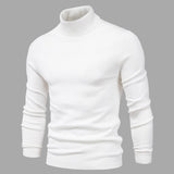 Men's Turtleneck Slim-Fit Long Sleeve Sweater