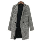 Oversized Longline Wool Blazer Coat